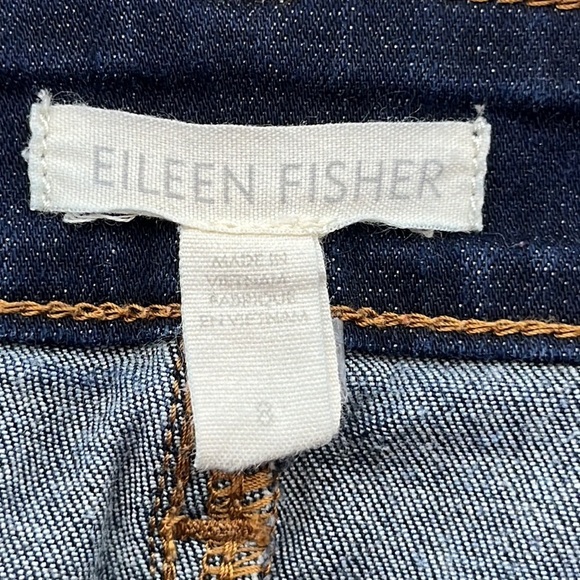 Eileen Fisher Straight Leg Mid Rise Size 8 - Picture 9 of 16